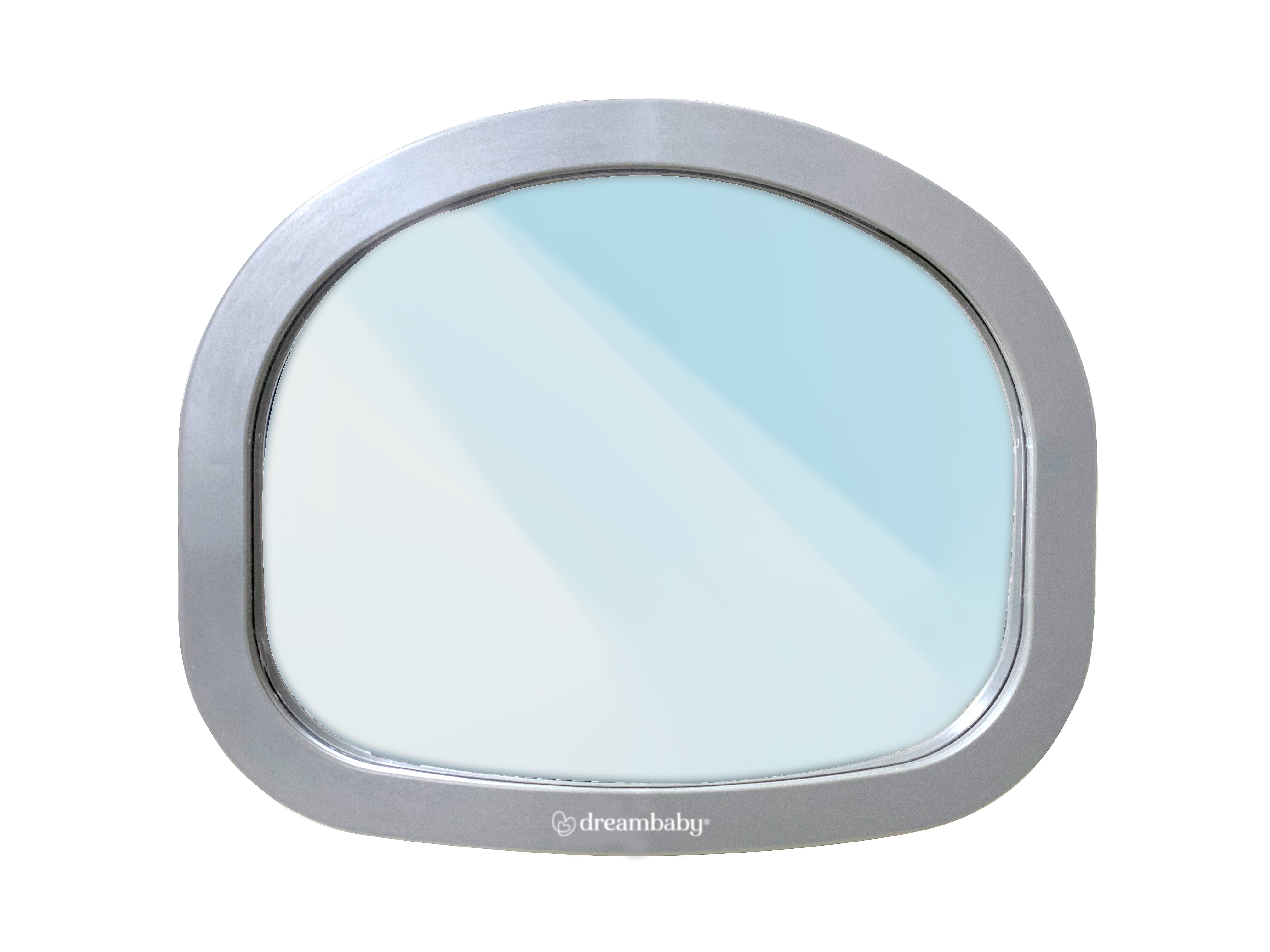 Ezy-Fit Adjustable Backseat Mirror - Grey