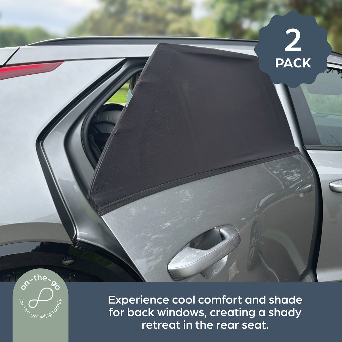 Fitover Car Shades - 2 Pack