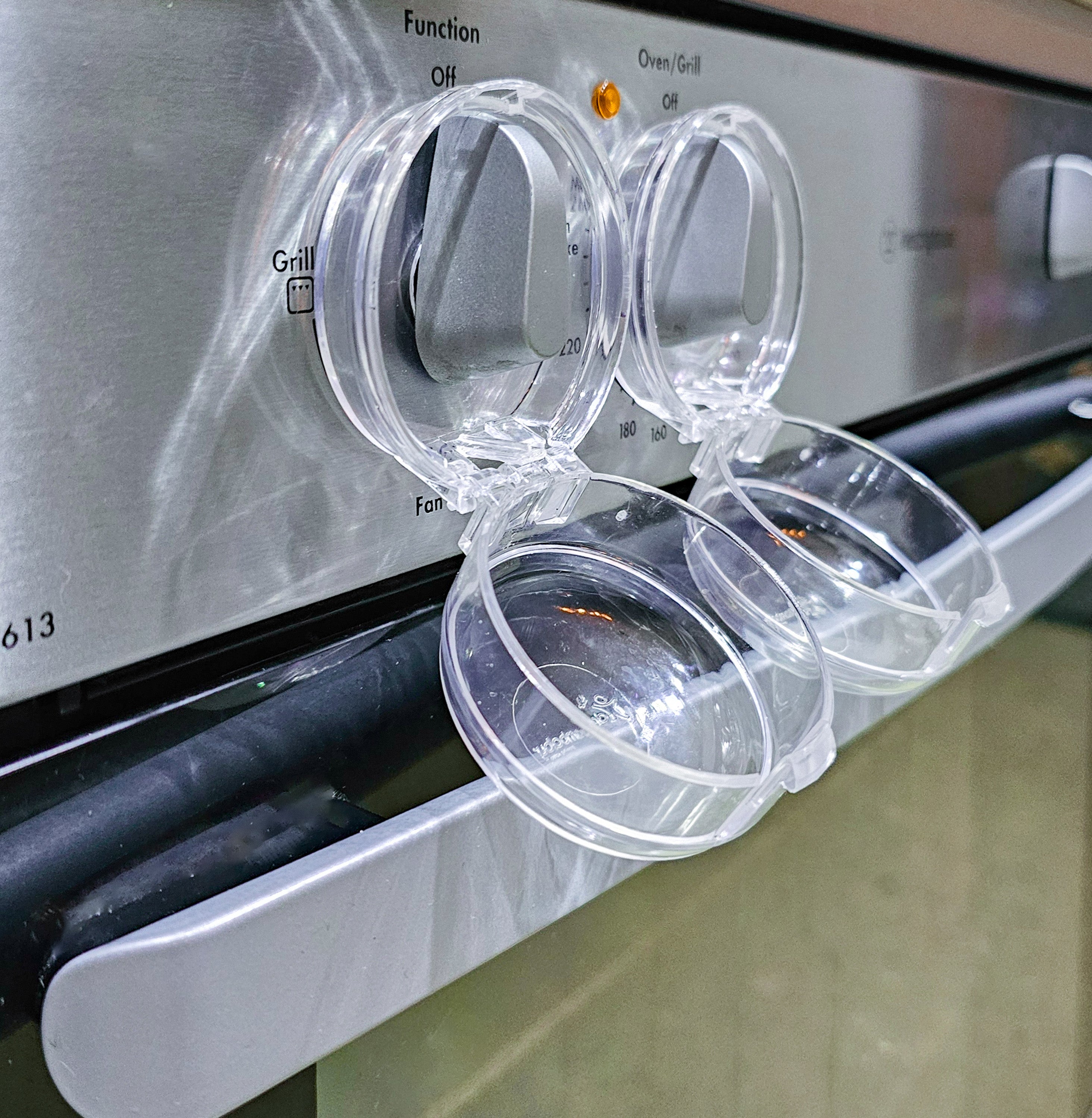 Stove And Oven Knob Covers - 5 Pack