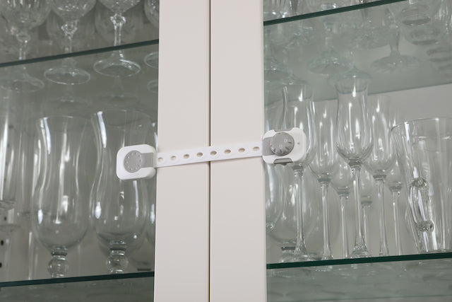 Twist 'N Lock Multi-Purpose Latch 6Pk White/Grey
