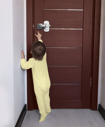 Adhesive Lever Door Lock
