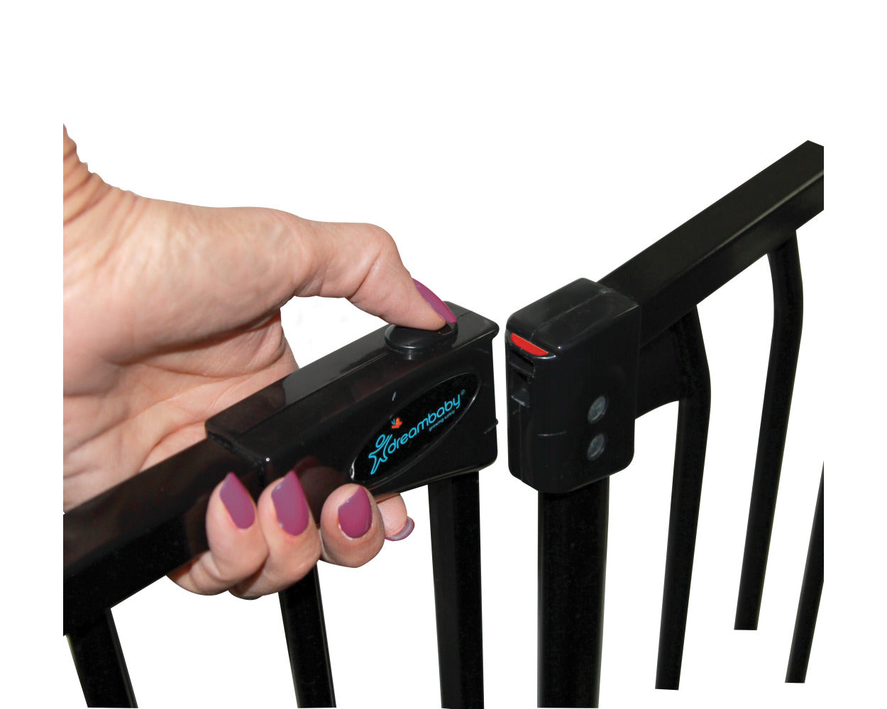 Chelsea Xtra-Tall & Xtra-Wide Black Gate Extension Set (1 Gate 2 Extensions)
