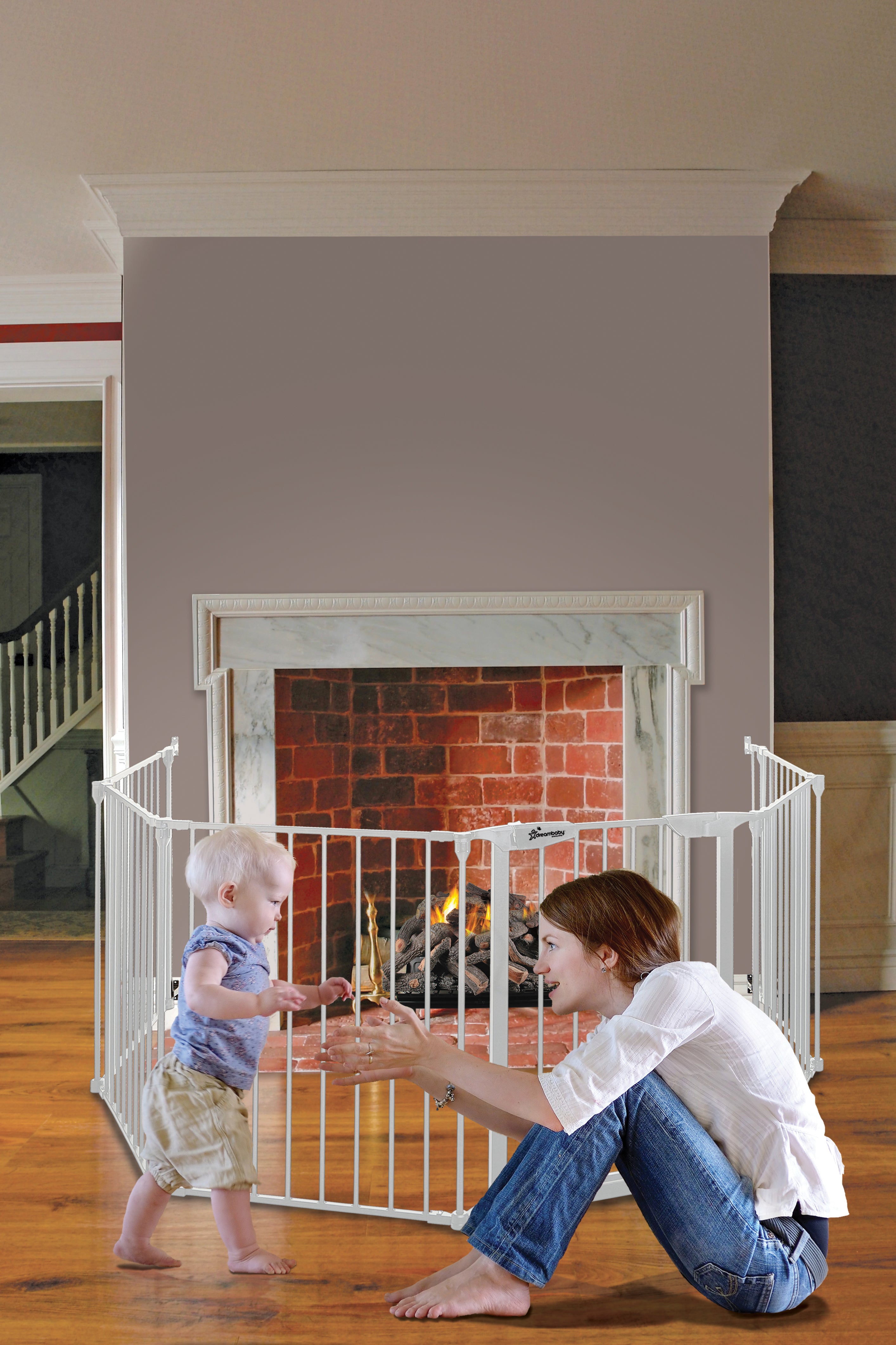 Mayfair Converta® 3-in-1 Play-Pen Gate - White