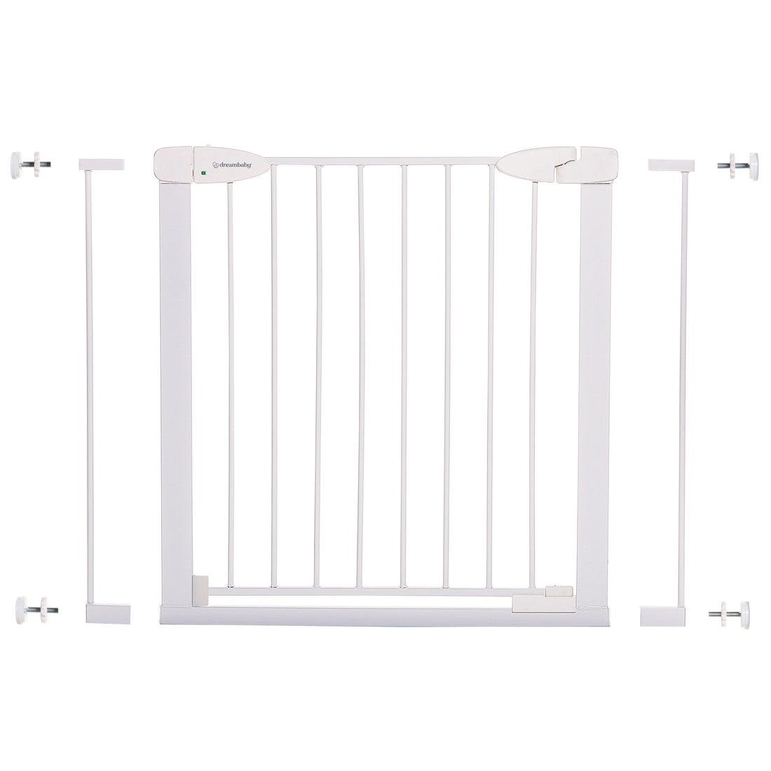 Boston Xtra-Wide & Xtra-Tall Gro-Gate¨ - White