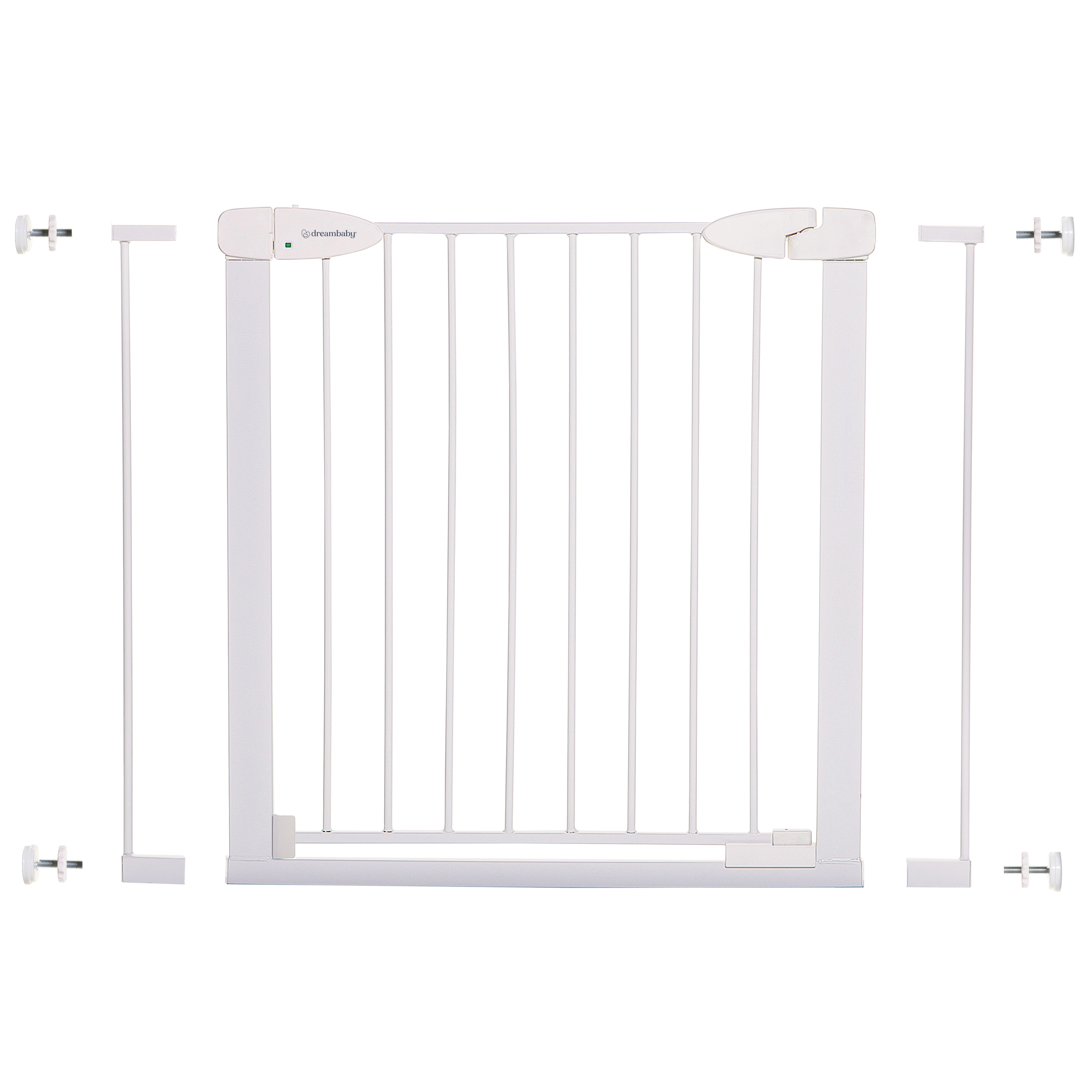 Boston Xtra-Wide & Xtra-Tall Gro-Gate¨ - White