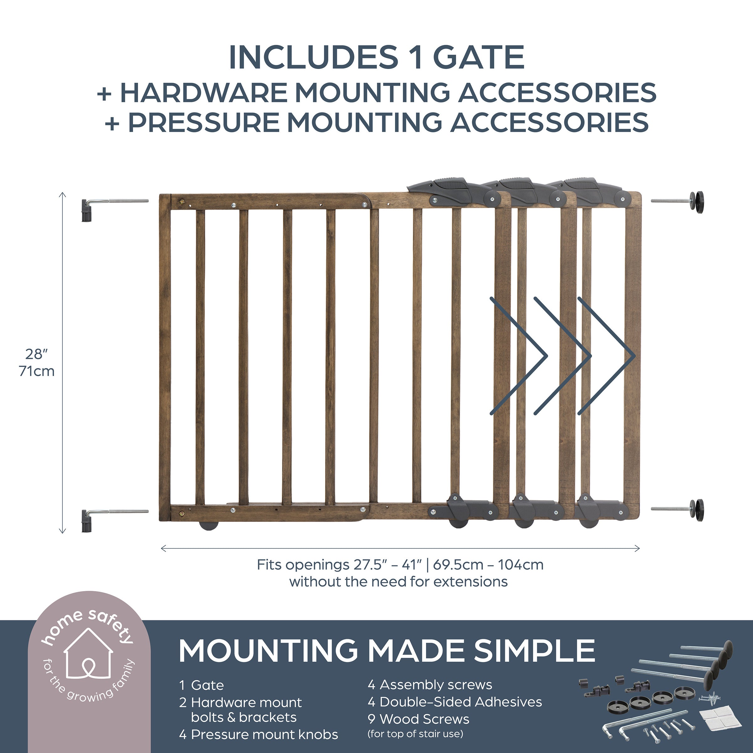 Nottingham Gro-Gate® - Driftwood