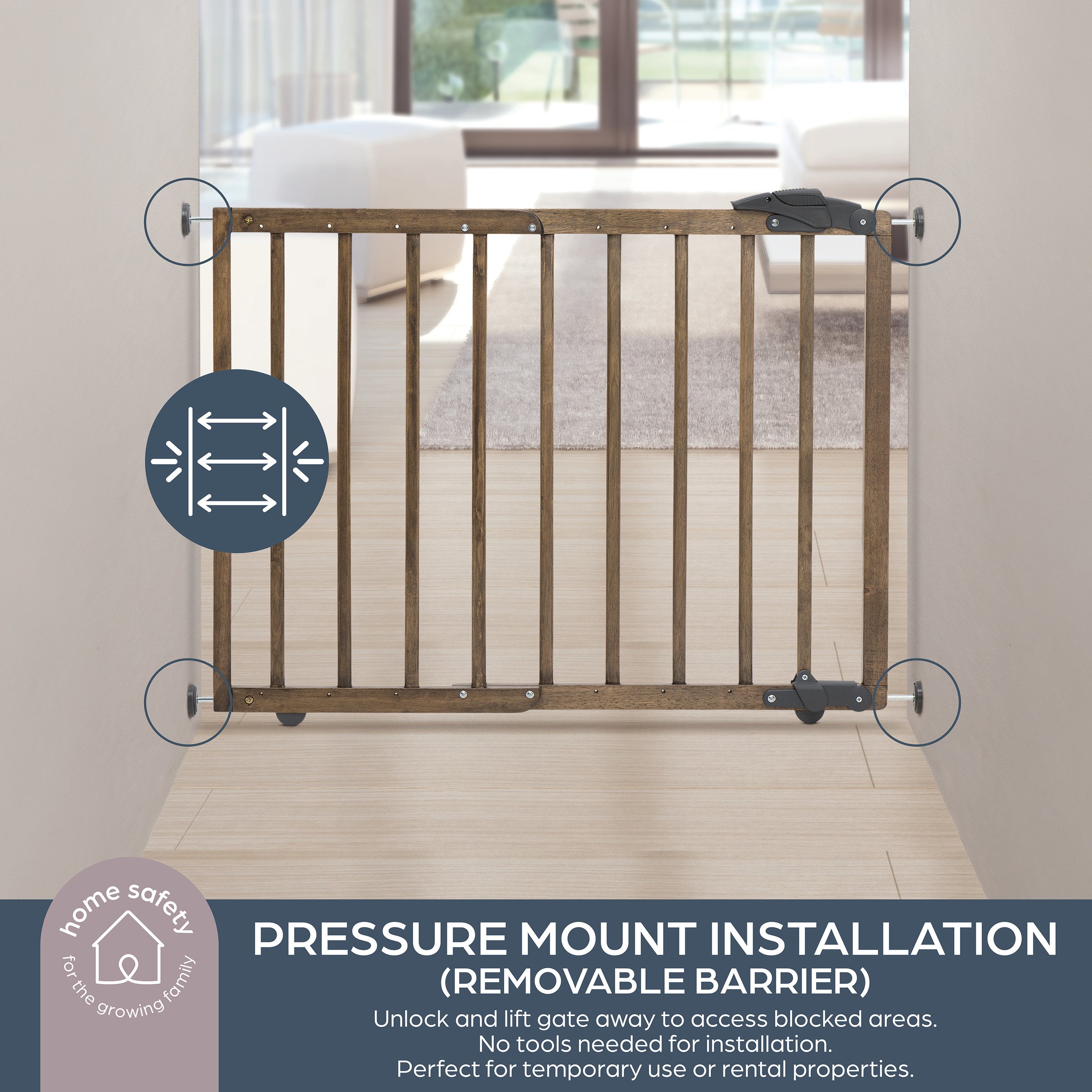 Nottingham Gro-Gate® - Driftwood