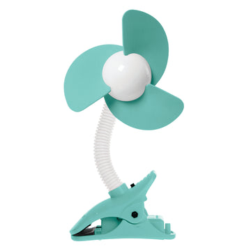 Ezy-Fit Clip-On Fan, Aqua