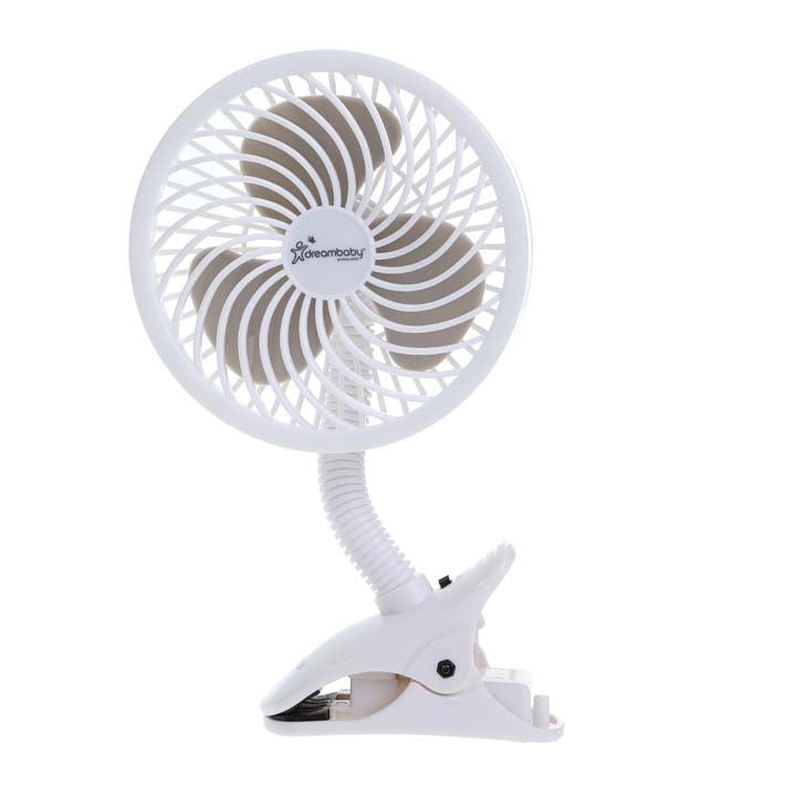 Ezy-Fit Deluxe Clip-On Fan - White Boxed