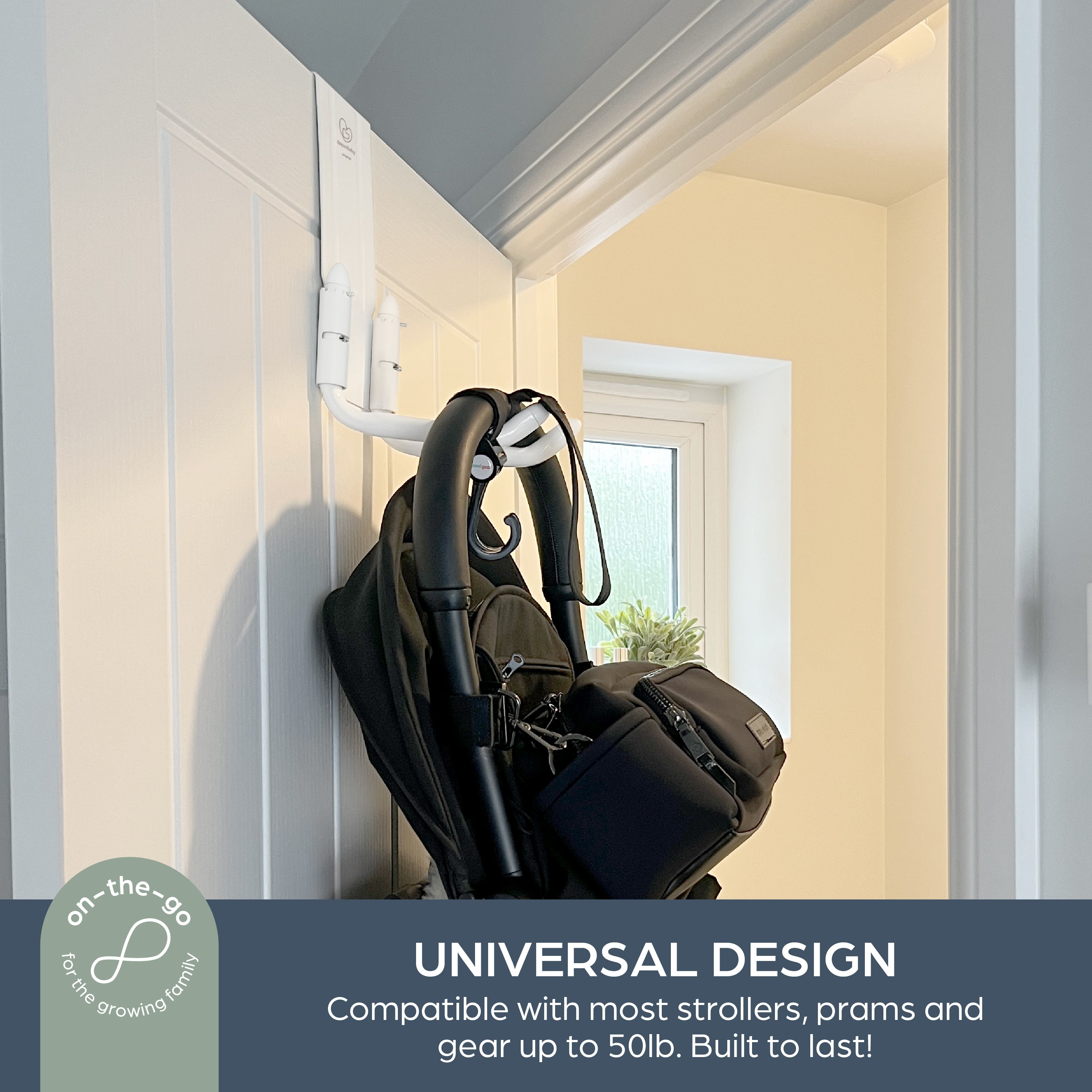 Strollerbuddy®  StrollAway® Over the Door Stroller Hanger