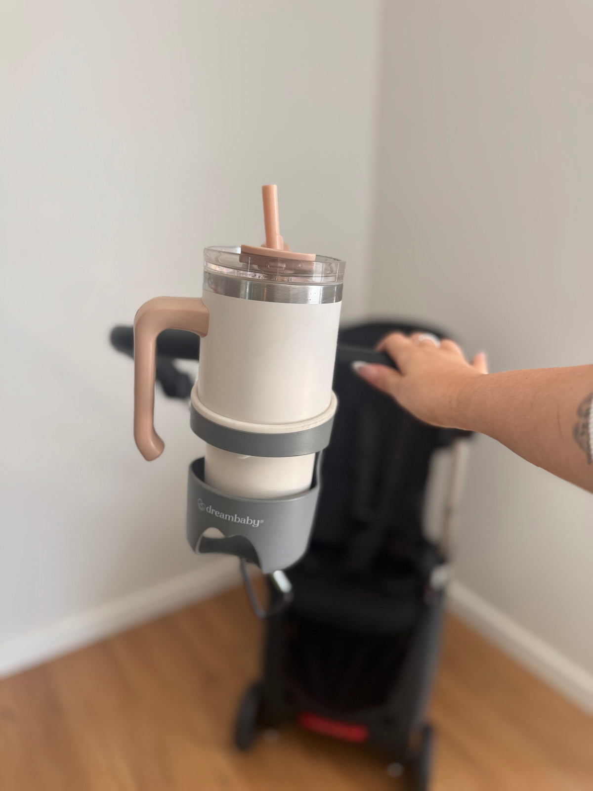 Strollerbuddy Drink Holder - Grey