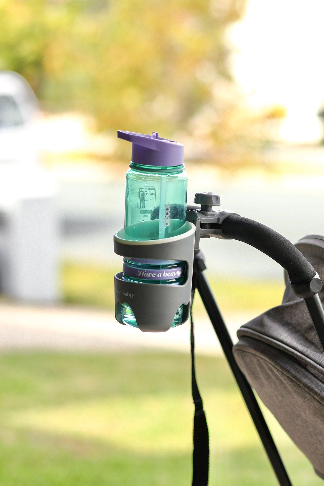Strollerbuddy Drink Holder - Grey