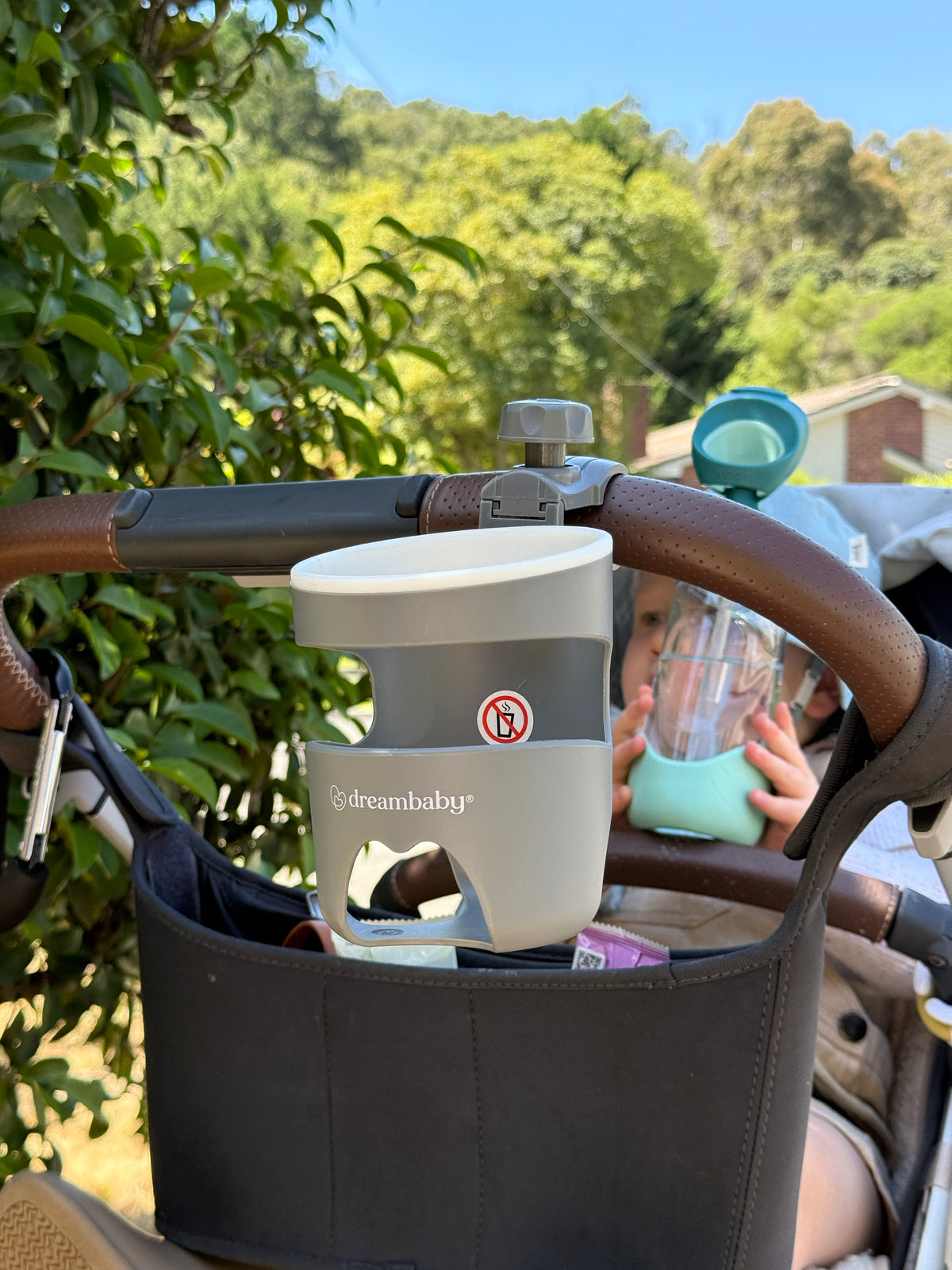 Strollerbuddy Drink Holder - Grey