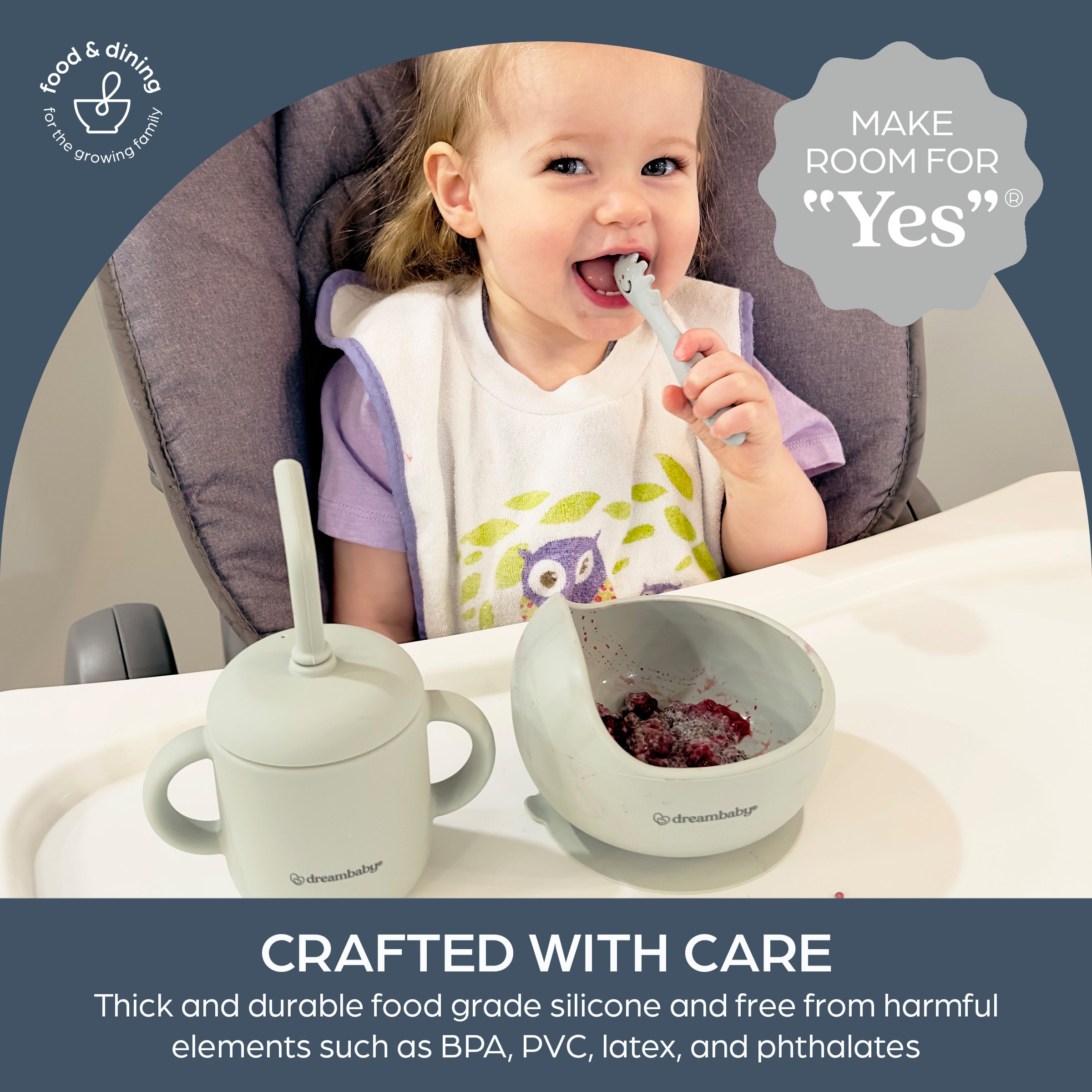 3-in-1 Drink And Snack Cup - Seafoam