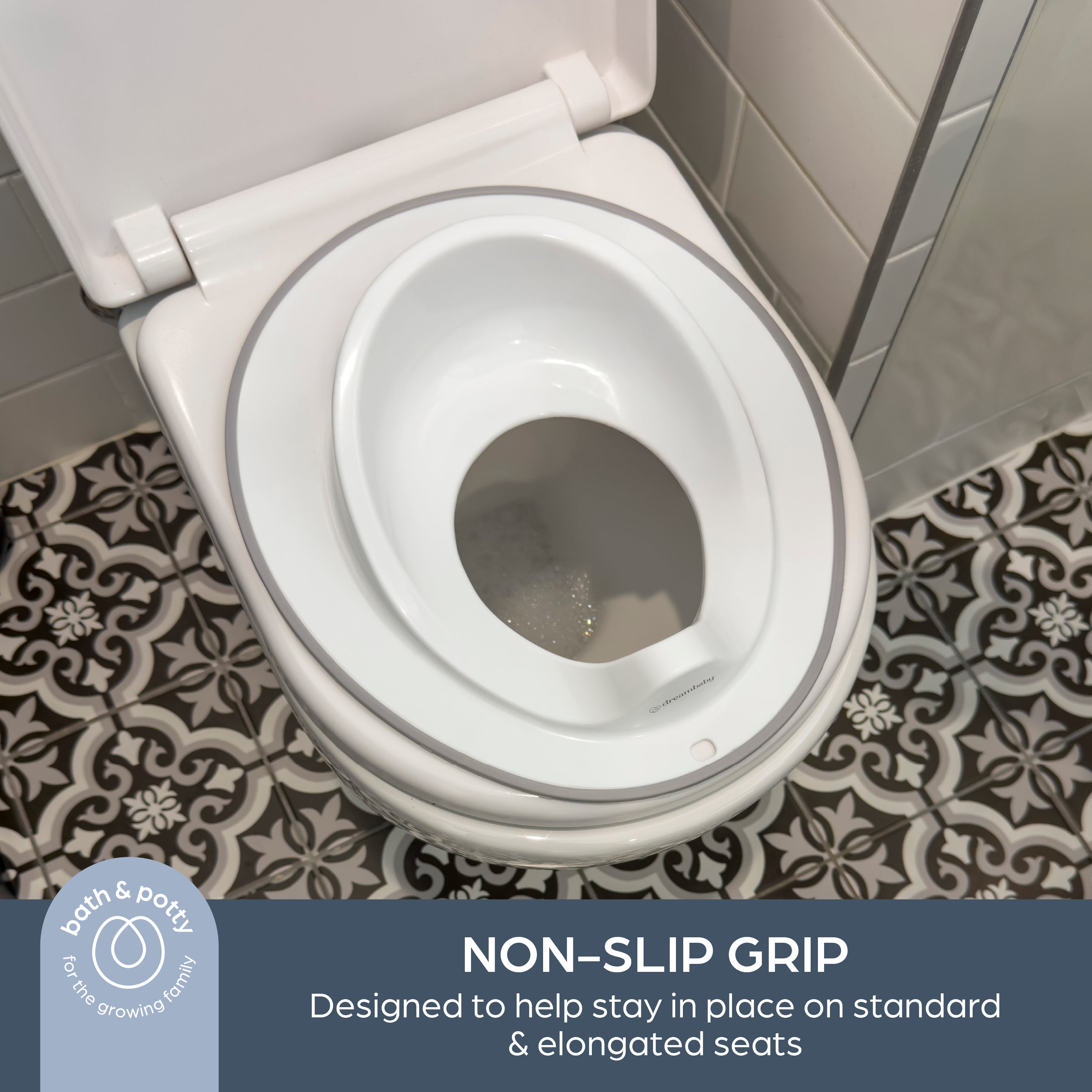 Potty Training Seat - Grey