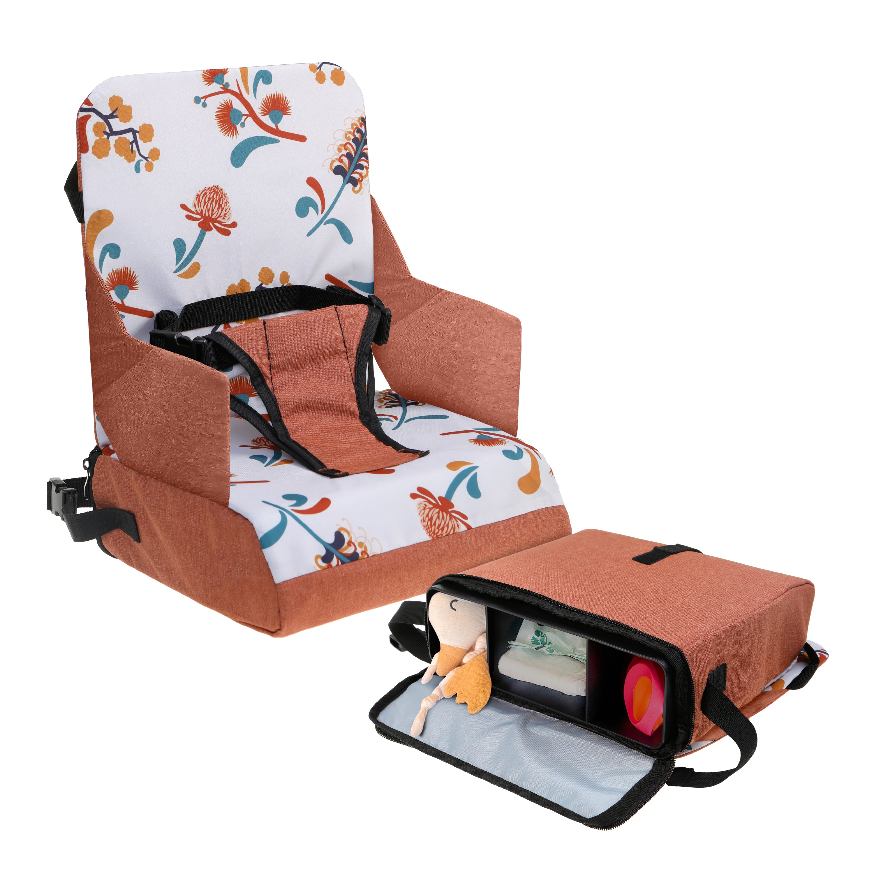 Grab N Go Booster Buddy Burnt Orange