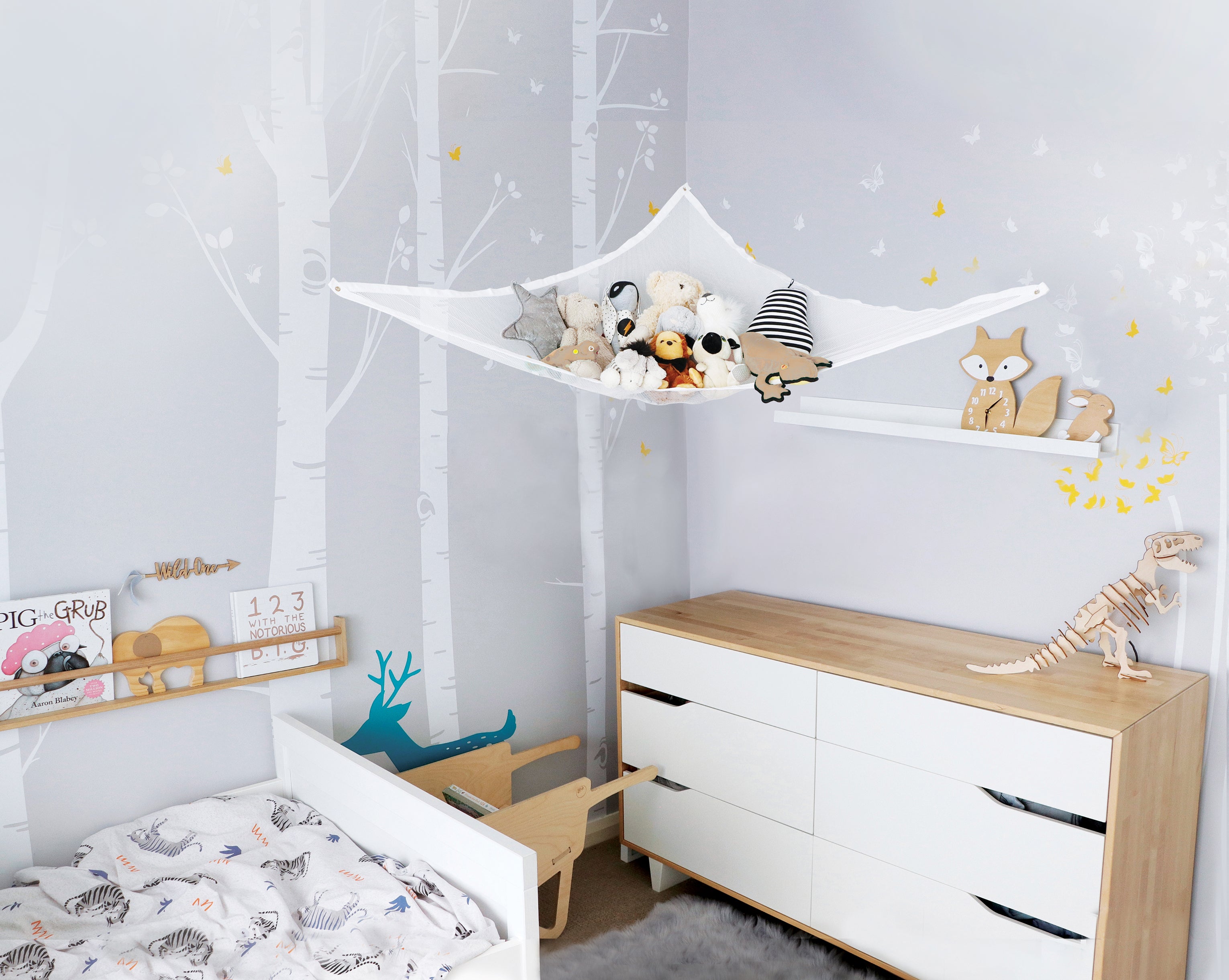 Super Toy Store Corner Hammock & Bonus Toy Chain