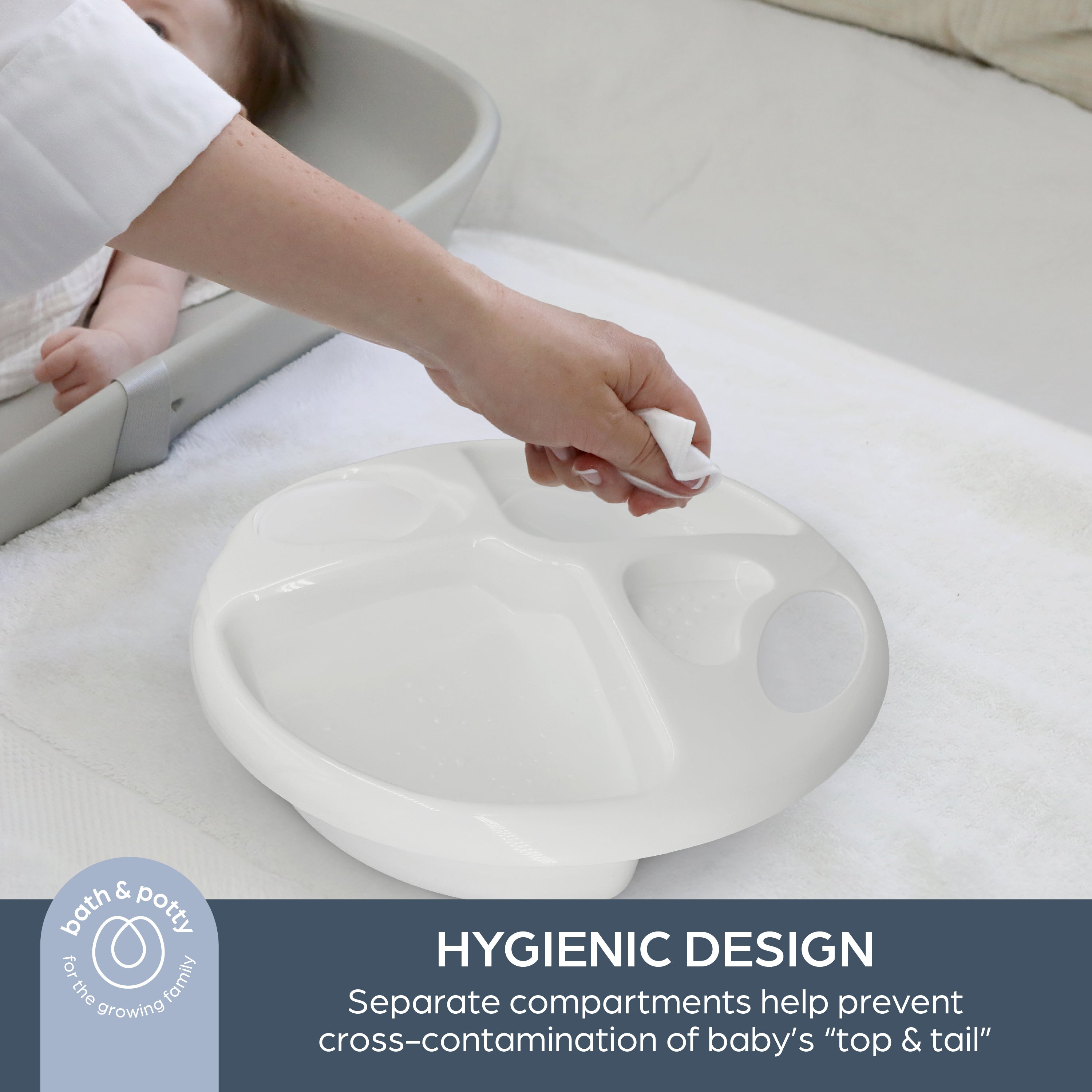 Top 'N Tail Baby Wash Bowl