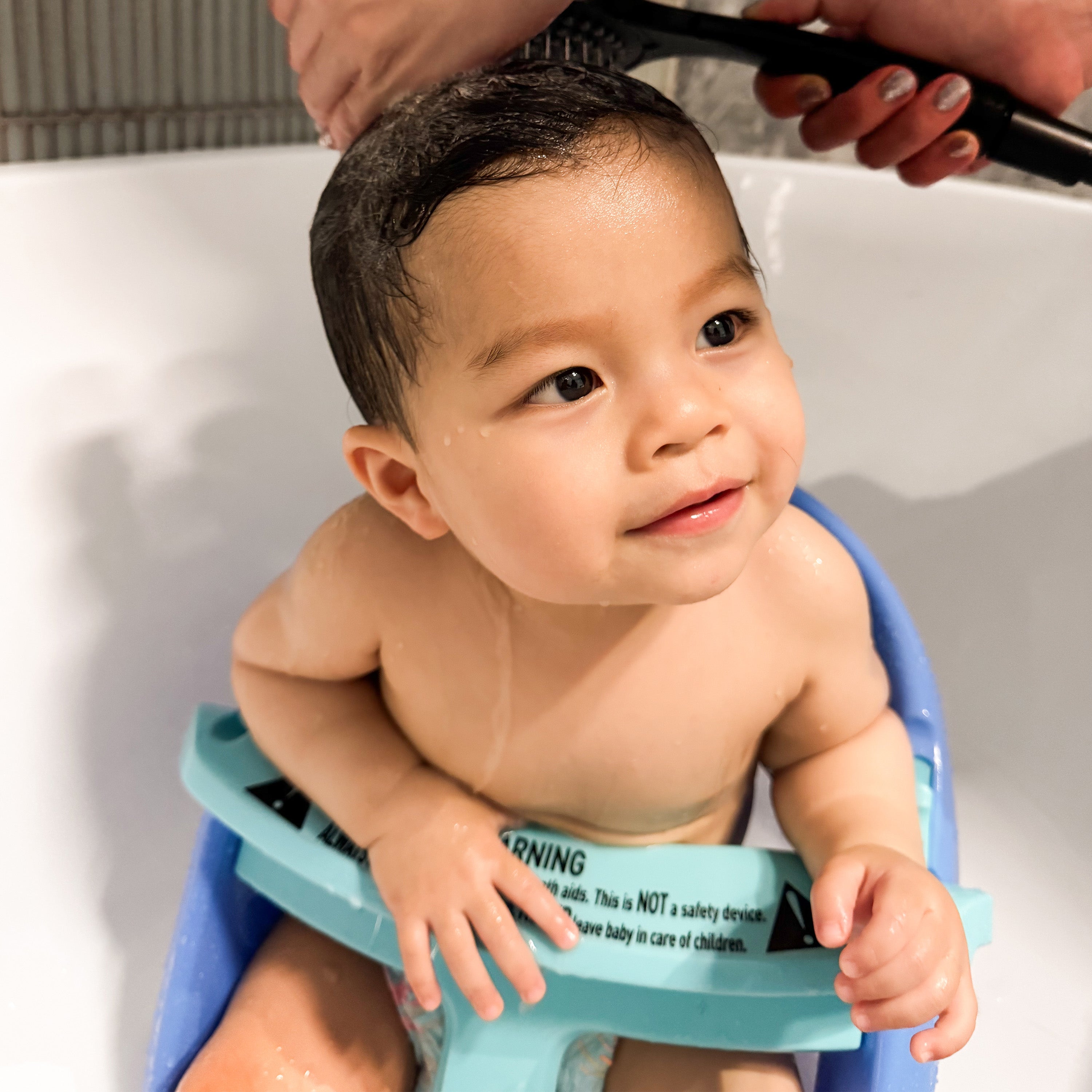 Dreambaby Padded Baby Bath Seat with Water Heat Sensor