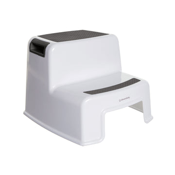 2-Up Step Stool - Black/Grey