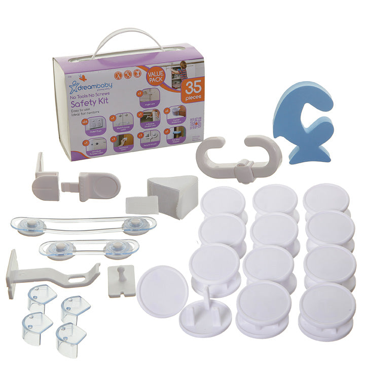 No Tools, No Screws, Safety Value Pk 35 Pieces Uk