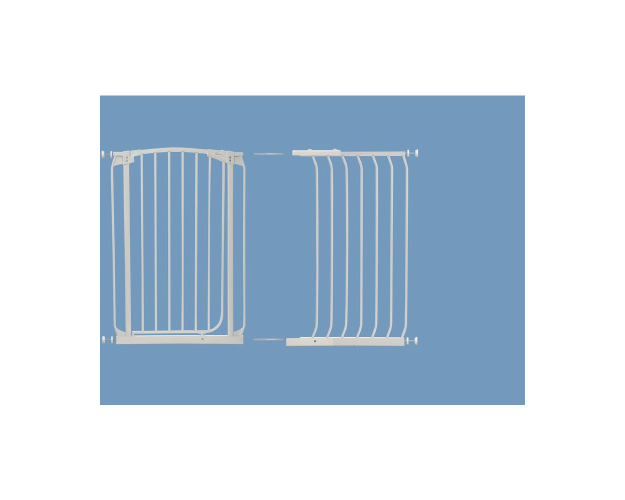 Chelsea 21" Xtra-Tall Gate Extension - White