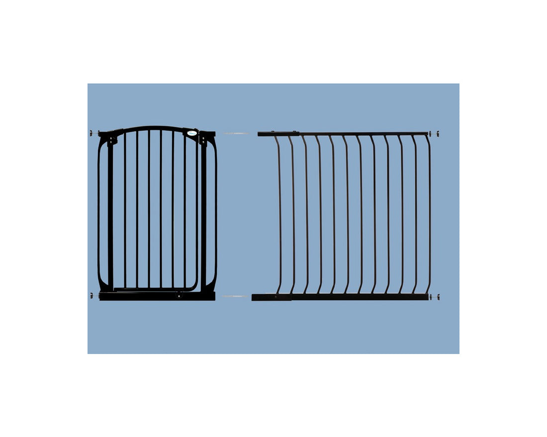 Chelsea 39" Xtra-Tall Gate Extension - Black