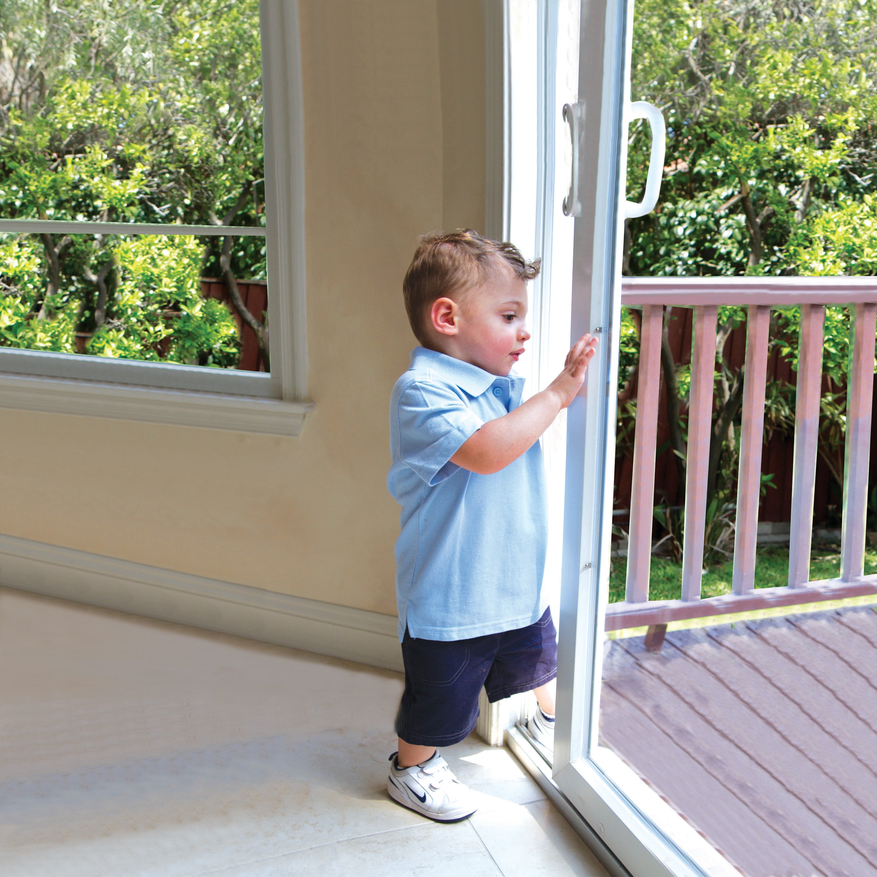 Sliding Door Lock - Clear