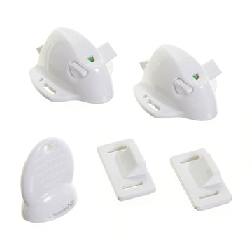 Adhesive Mag Lock® 2 Locks & 1 Key