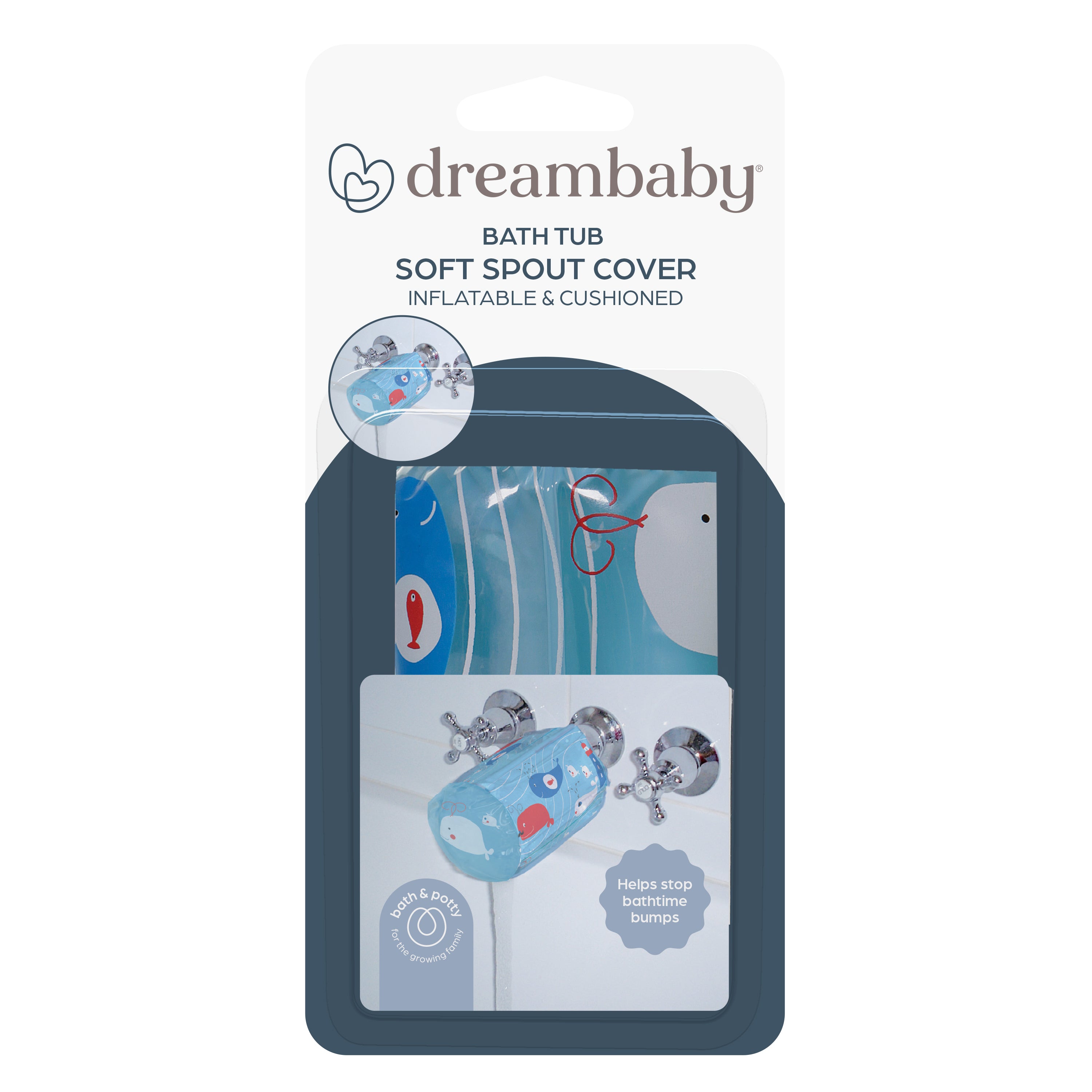 Bath Spout Cover - Whales
