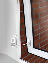 Breezz-Lock® For Sliding Windows - White 1 Pack