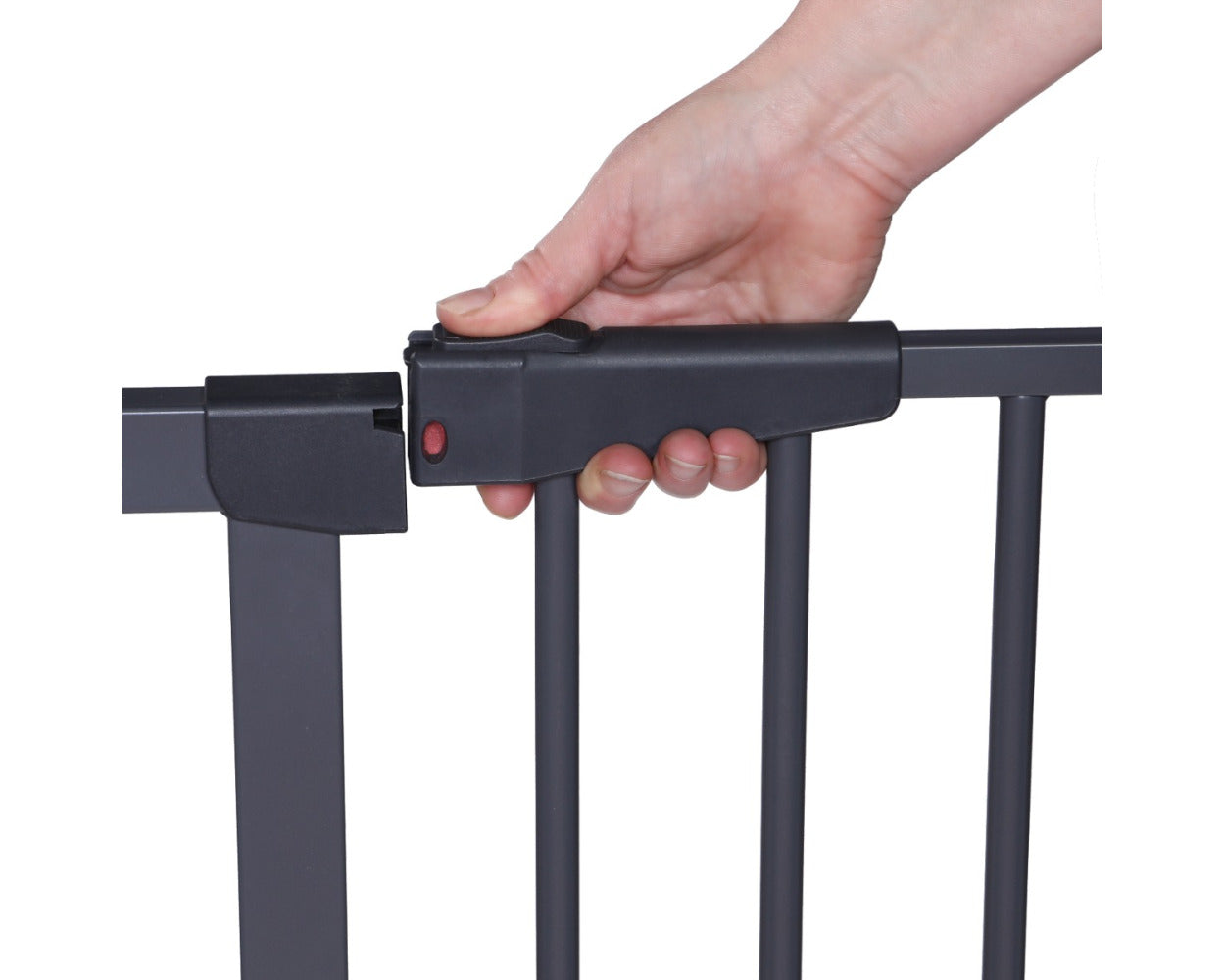Advance Low Rise Autoclose Gate Grey