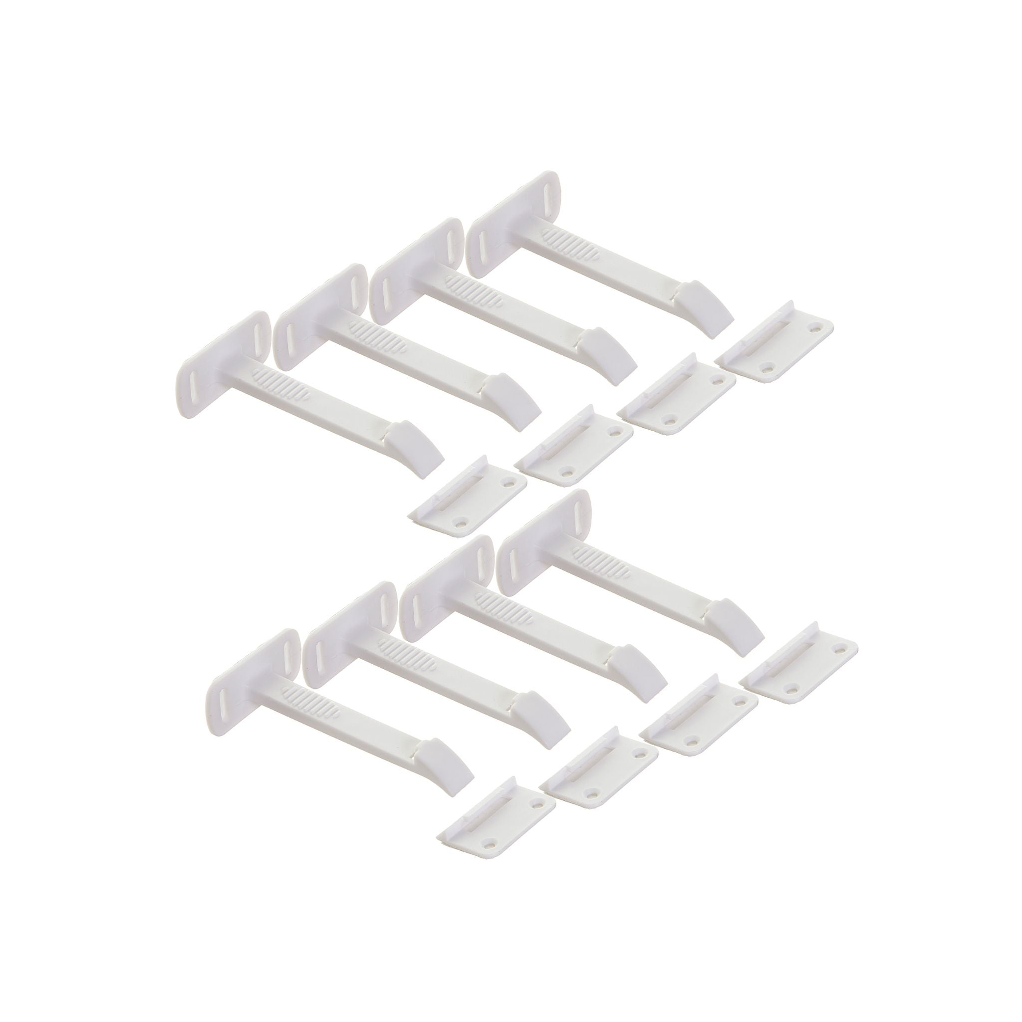 Adhesive Safety latches - 8 Pack