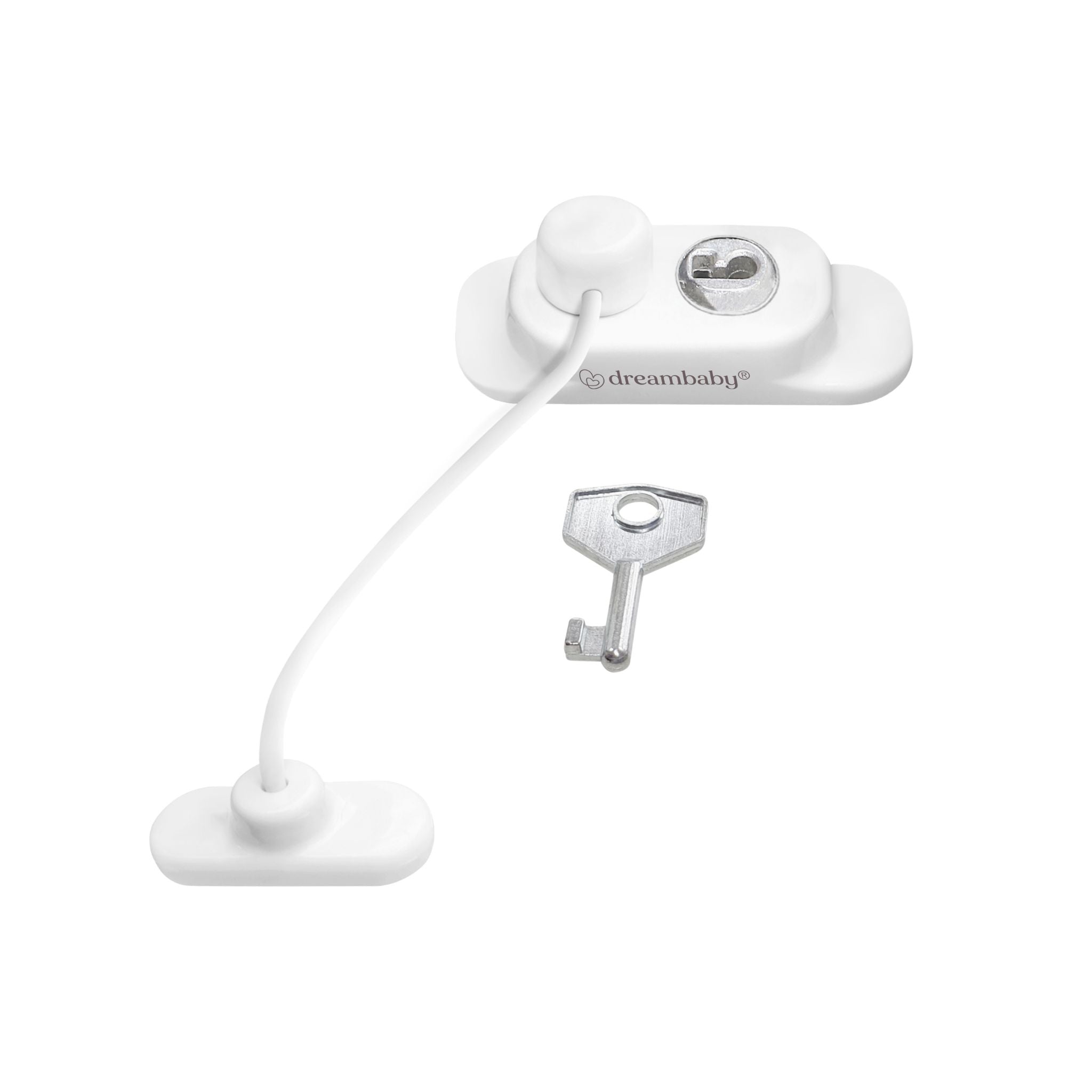 Breezz-Lock® For Sliding Windows - White 1 Pack