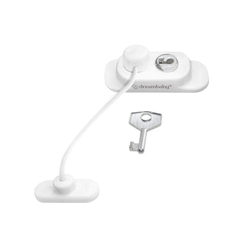 Breezz-Lock® For Sliding Windows - White 1 Pack