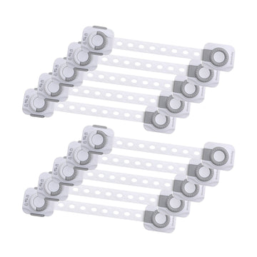 Dial-It Multi-Purpose Strap Latches – Grey, 10 Pack
