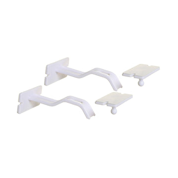 Dual-Action Adhesive Double-Locks, 2 Pack
