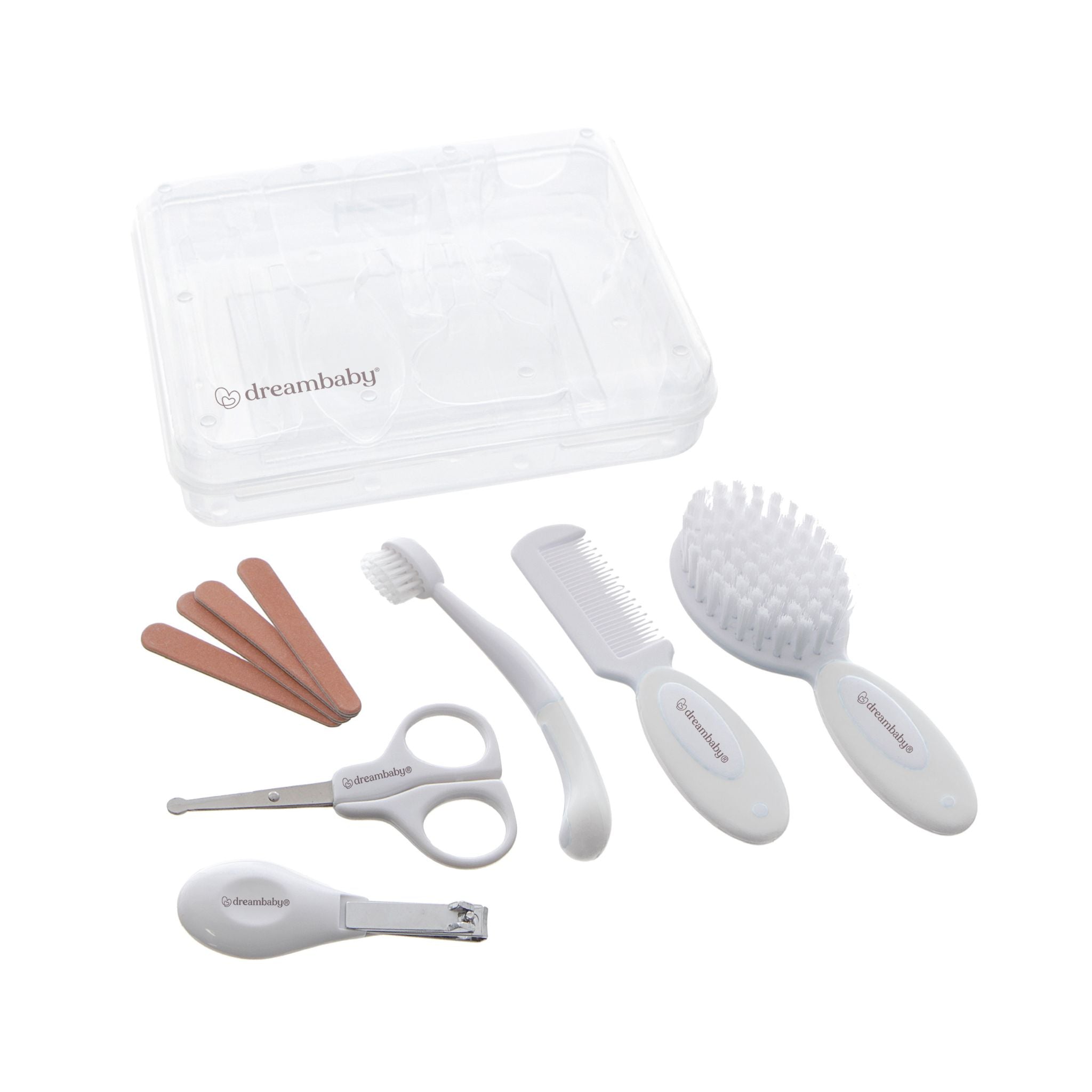 Essential Grooming Kit White - 10 Piece