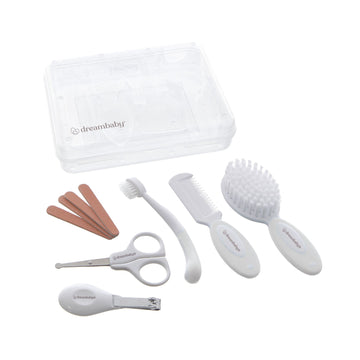 Essential Grooming Kit White - 10 Piece