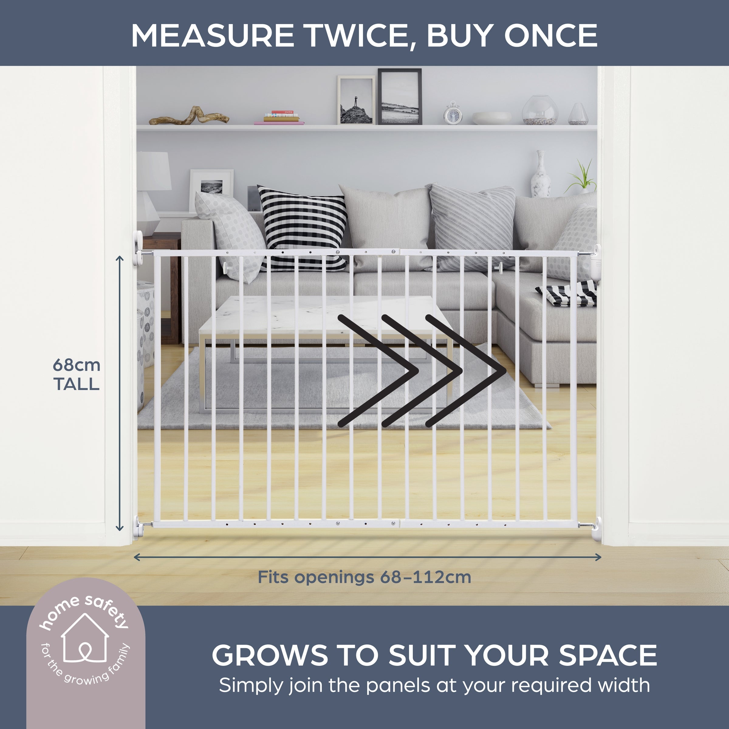 Arizona Extenda® Gate - White