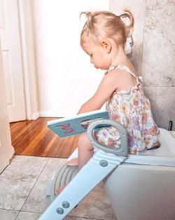 Toddler & Me™ 2 Step Stool, Aqua