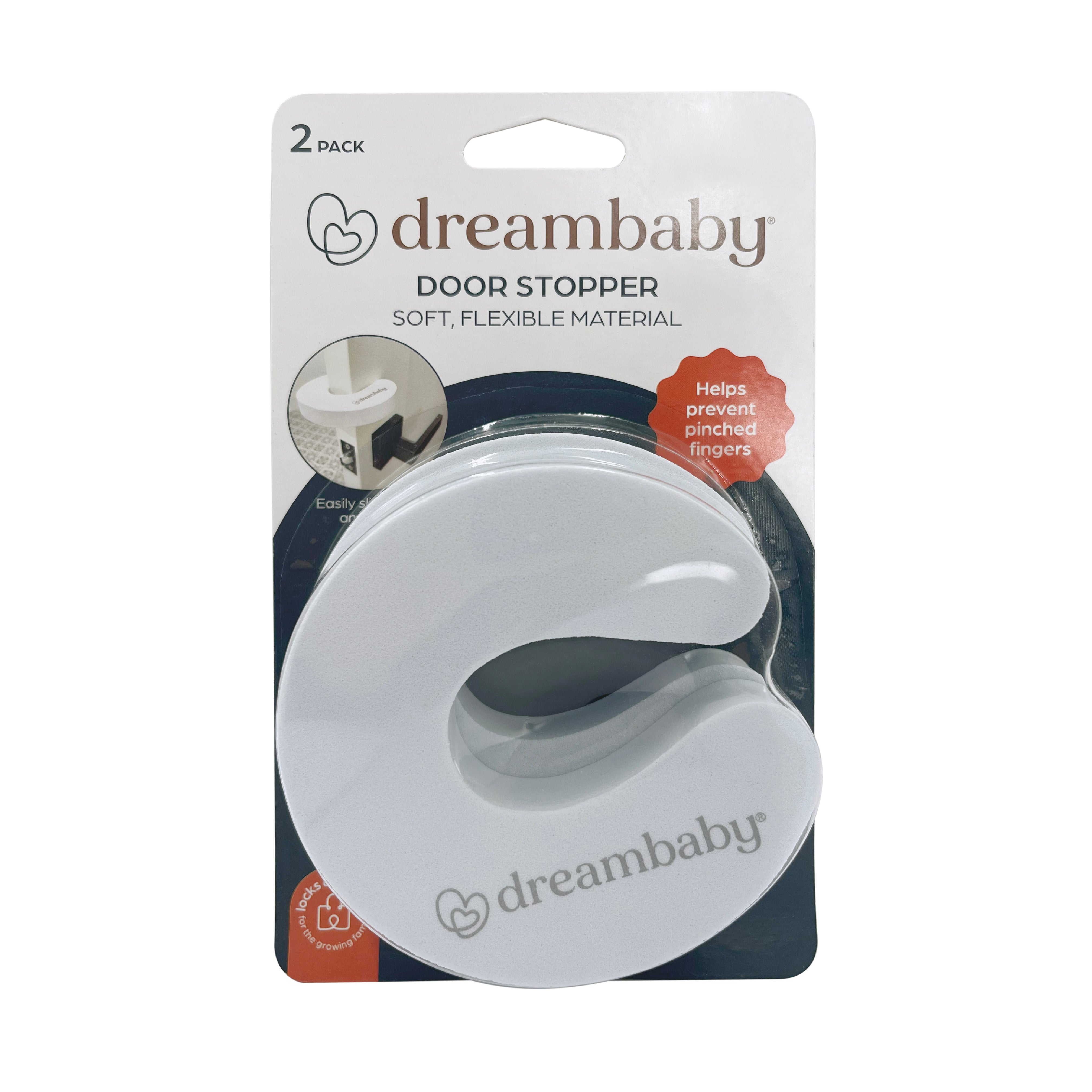 Foam Door Stopper - 2 Pack