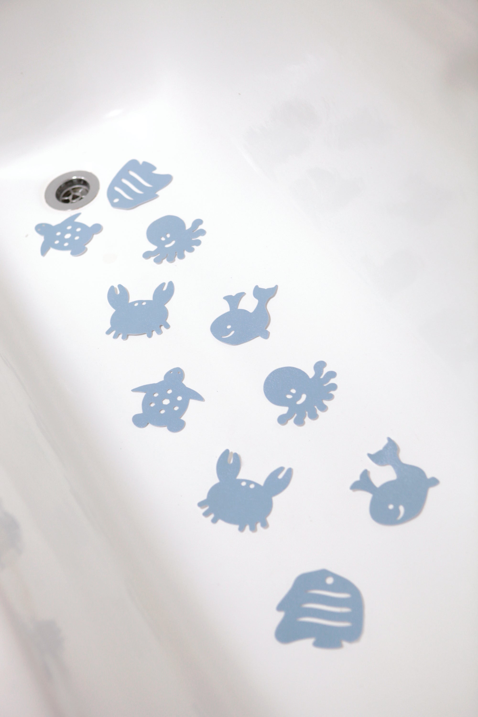 Watch-Your-Step® Heat Alert Anti-Slip Bath Mats 10 Pack