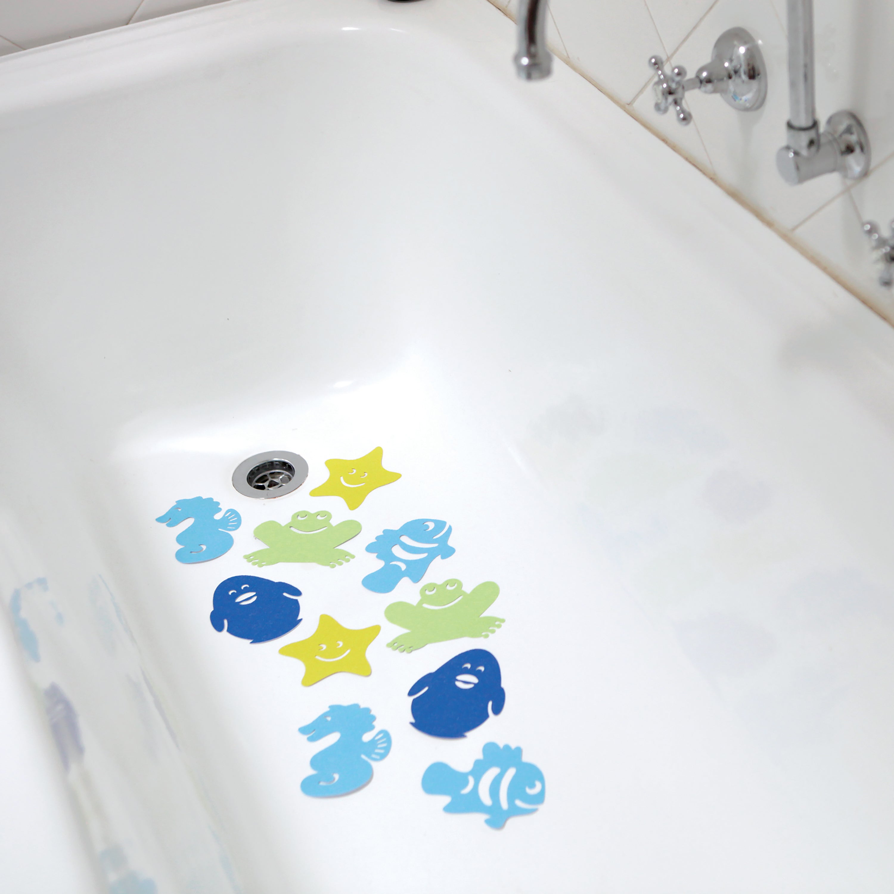 Watch-Your-Step® Anti-Slip Bath Mats 10Pk