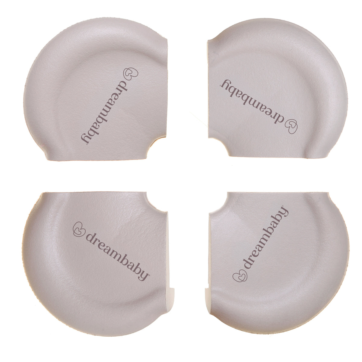 Bump-Guard Corner Protectors 4 Pk - Grey