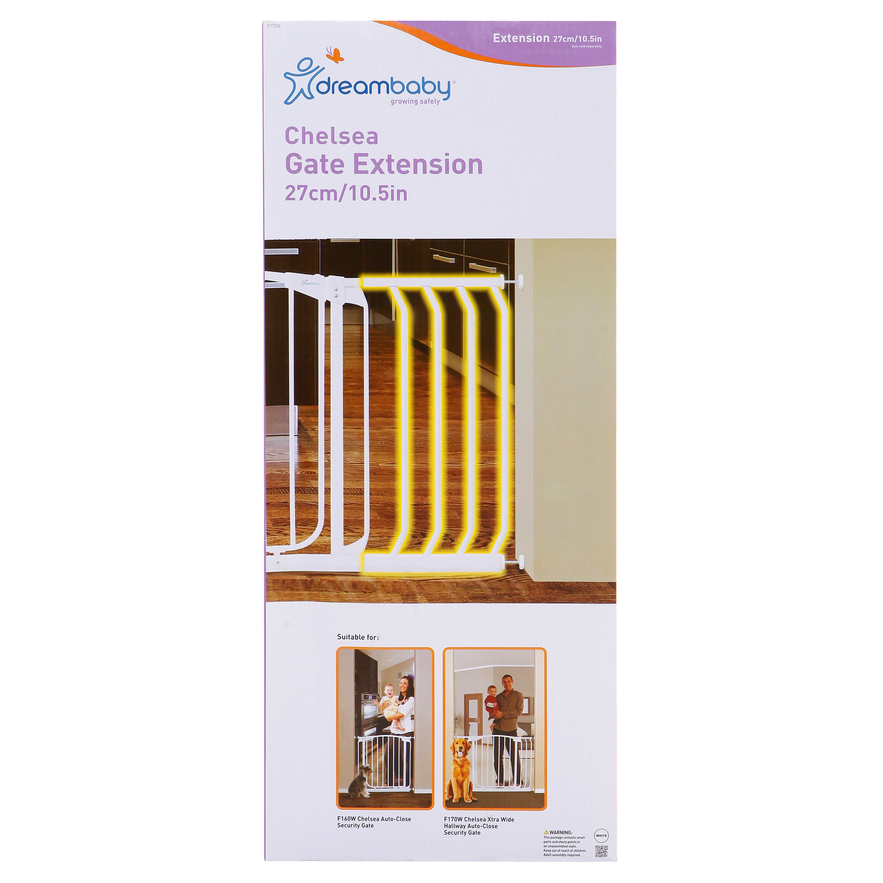 CHELSEA 10.5" GATE EXTENSION - WHITE