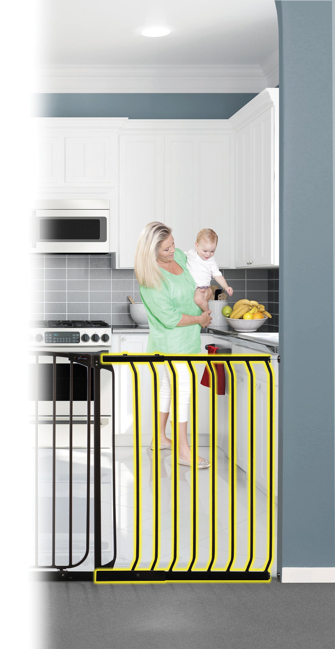 Chelsea 24.5" Xtra-Tall Gate Extension - Black
