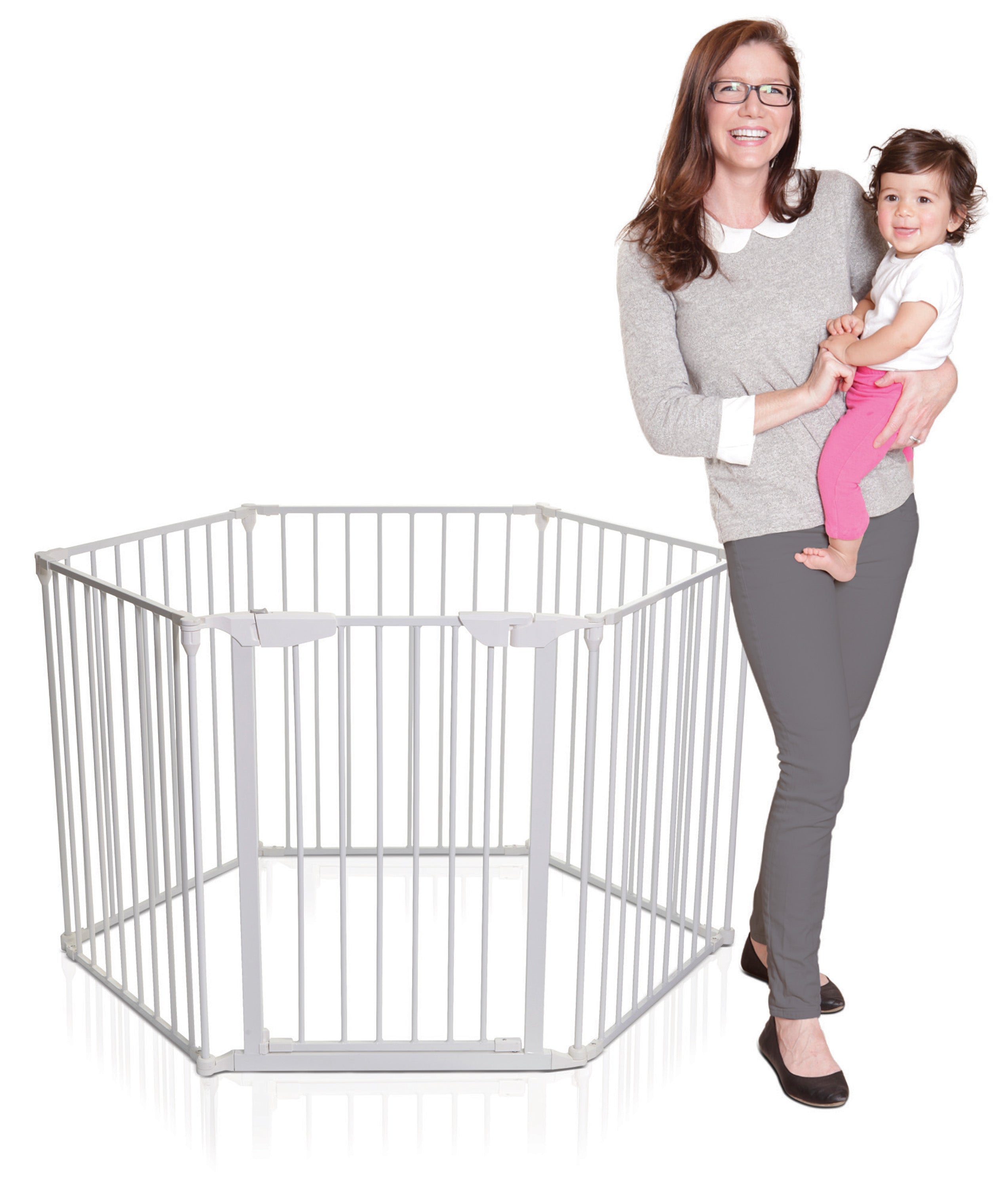 Mayfair Converta® 3-in-1 Play-Pen Gate - White