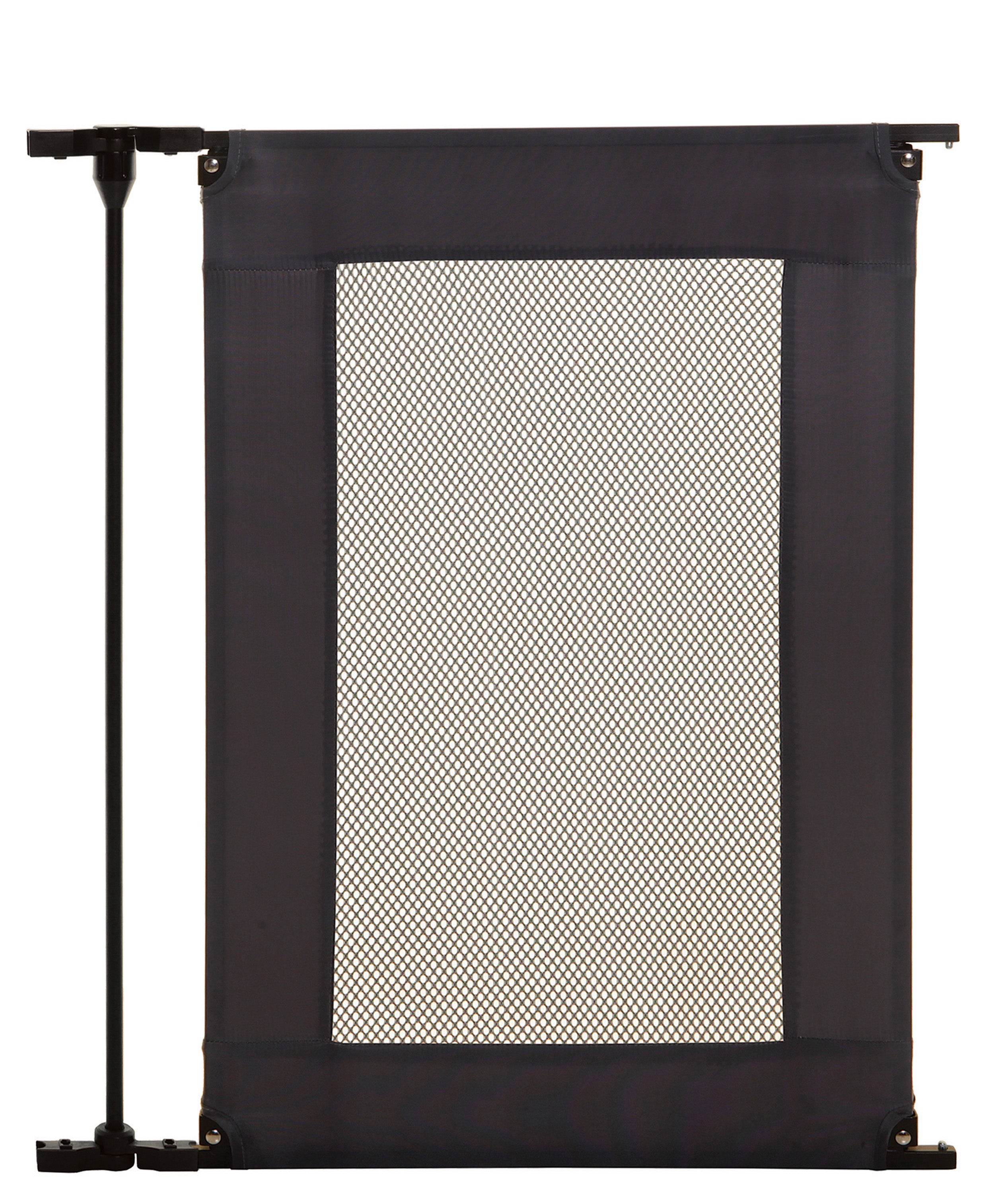 Extension Panel for Brooklyn Converta® and Denver Adapta Gates®  - Black Metal w/ Grey Mesh