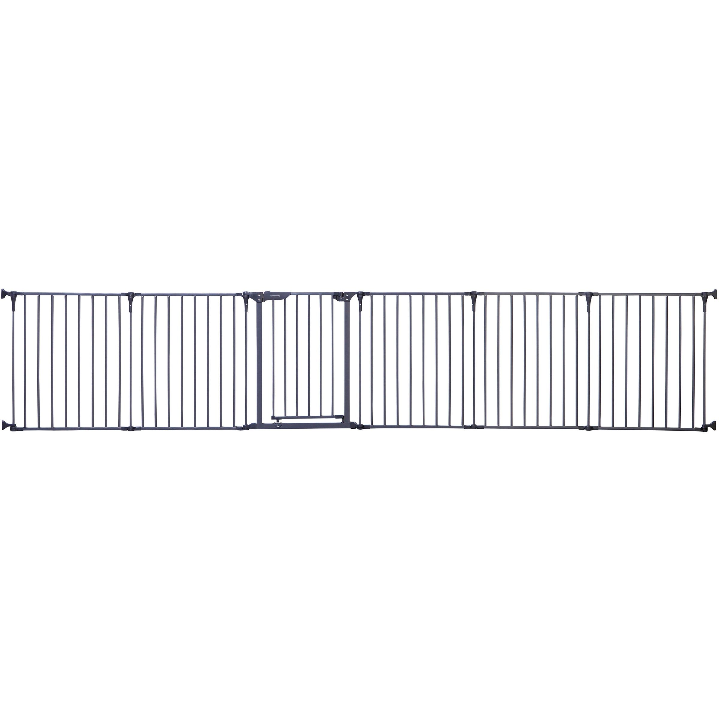 Royale 3-in-1 Converta® Play-Yard, wide Adjusta-Gate® and Fireplace Barrier - Charcoal